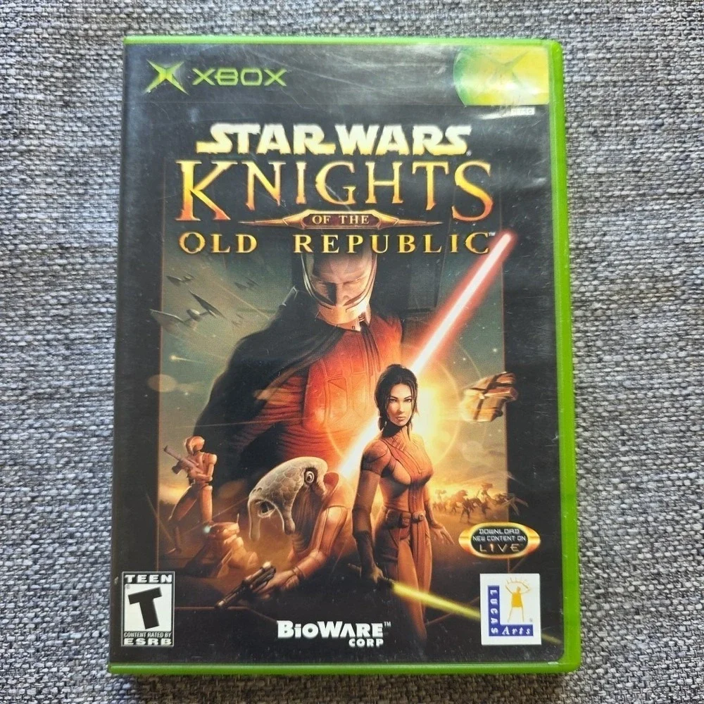 Star Wars: Knights of the Old Republic (Original Xbox) CIB Complete w/ Manual
